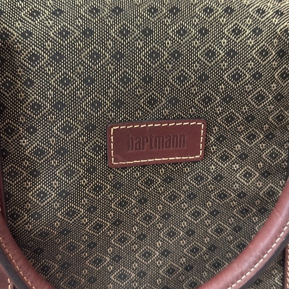 Hartmann Wings Jacquard Diamond Pattern Weekender Duffel Bag - Picture 6 of 9